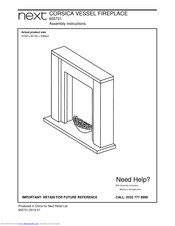Next CORSICA VESSEL 655731 Assembly Instructions Manual
