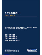 DeLonghi DEFV908R Use And Care Instructions Manual