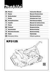 Makita KP312S Instruction Manual