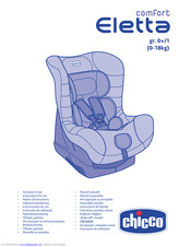 Chicco comfort eletta Instructions For Use Manual