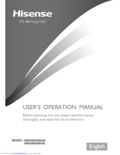 Hisense HR6SBS690GW User's Operation Manual