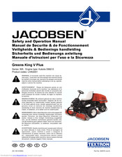 Jacobsen Greens King V Plus Safety And Operation Manual