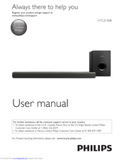 Philips HTL2140B User Manual