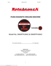 Rotabroach SMARTPUMA1 Original Manual