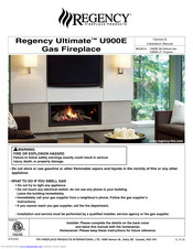 REGENCY U900E Owners & Installation Manual