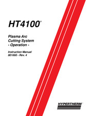 Hypertherm HT4100 Instruction Manual