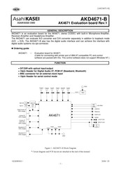 ASAHI AKD4671-B Manual