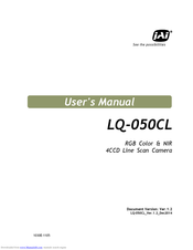 Jai LQ-050CL User Manual