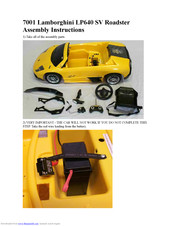 Ride On Cars 7001 Assembly Instructions Manual