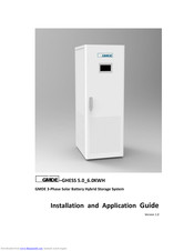 GMDE GHESS 5.0_6.0KWH Installation And Application Manual