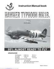Black Horce Model HAWKER TYPHOON MK1B Instruction Manual