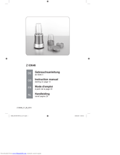 Magic maxx XJ-13409 Instruction Manual