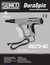 Senco Duraspin DS275-AC Instruction Manual