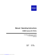Stahl EC-750 Series Operating Instructions Manual