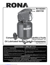 Rona RV15G001 User Manual