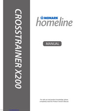 Monark crosstrainer x200 Manual