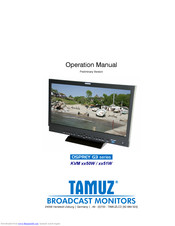 TAMUZ KVM 1930W Operation Manual