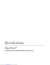 Brookstone Big Shot Manual