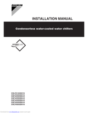 Daikin EWLP026KBW1N Installation Manual