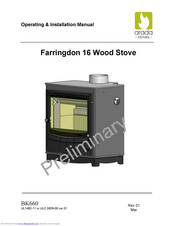 ARRADA Farringdon 16 Operating & Installation Manual