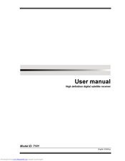 Globo 7101 User Manual