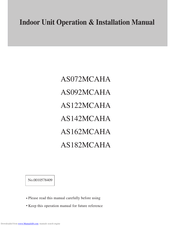 Haier Group AS142MCAHA User Manual