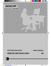 Sencor SRD 6600 DAB+ User Manual