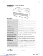 SciCan StatClean User Manual