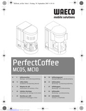 Waeco PerfectCoffee MC10 Installation & Operation Manual