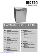 Waeco CoolMatic CD50 Installation And Operating Manual