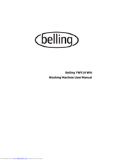 Belling FW914 Whi User Manual