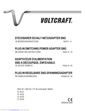 VOLTCRAFT 51 18 01 Operating Instructions Manual
