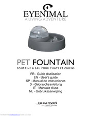 Num'axes Pet Fountain User Manual