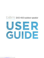 bem wireless EXO-400 User Manual