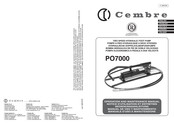 Cembre PO7000 Operation And Maintenance Manual
