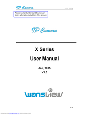 Wansview X SERIES User Manual
