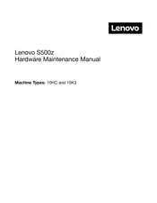 Lenovo S500z Hardware Maintenance Manual