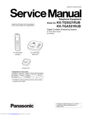 Panasonic KX-TG5521RUB Service Manual