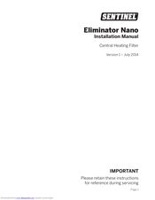 Sentinel Eliminator Nano Installation Manual