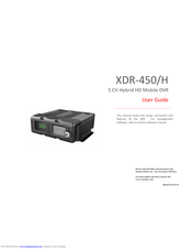 VENTRA XDR-450/H User Manual