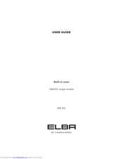 Elba OB60SC SERIES User Manual