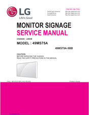LG 49MS75A-5BB Service Manual