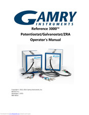 Gamry Reference 3000 Operator's Manual