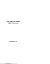 EXP Computer PD TRAVELER User Manual