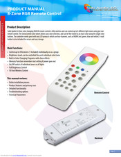 Solid Apollo 8-Zone RGB Remote Control Product Manual