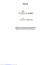 Tracker Hunter Tracker G400 Manual