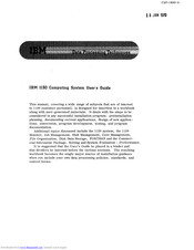 IBM Infoprint 1130 User Manual