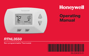 Honeywell RTHL3550D1006 Operating Manual