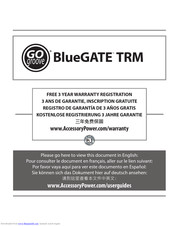 GOgroove BlueGATE TRM User Manual