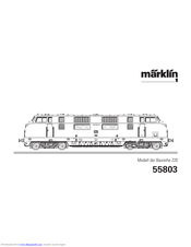 Marklin 55803 User Manual